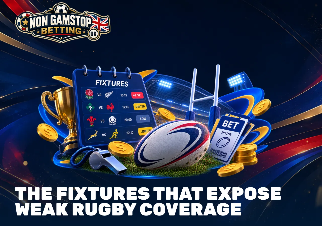 Rugby fixtures and betting coverage comparison with international matches, match times and available markets.